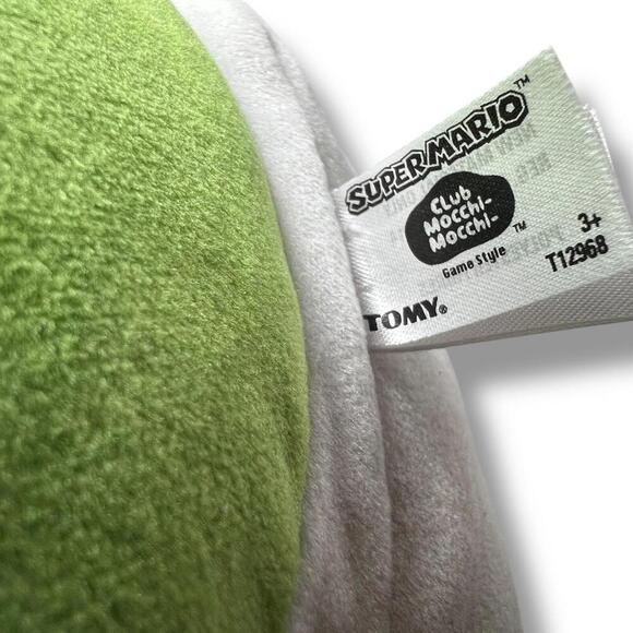 Club Mocchi Mocchi Super Mario Plush Lot – Goomba, 1-Up Mushroom & Yoshi Egg 15” - Picture 6 of 9